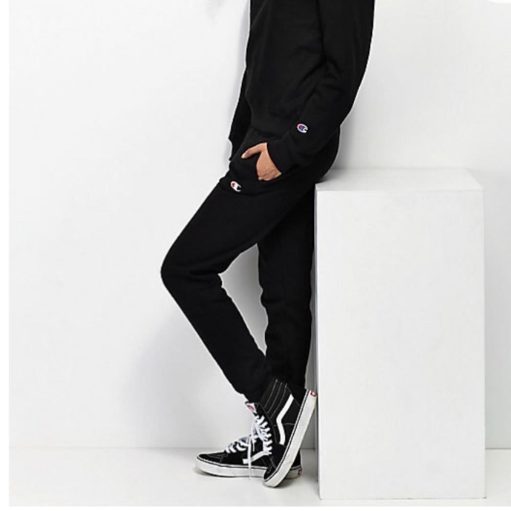 Champion Black Sweatpants NWT